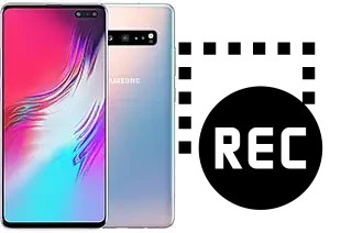 Capture vidéo écran dans Samsung Galaxy S10 5G