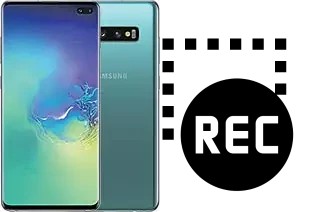 Capture vidéo écran dans Samsung Galaxy S10+