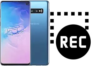 Capture vidéo écran dans Samsung Galaxy S10