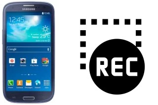 Capture vidéo écran dans Samsung Galaxy S3 Neo+