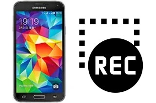 Capture vidéo écran dans Samsung Galaxy S5 Duos