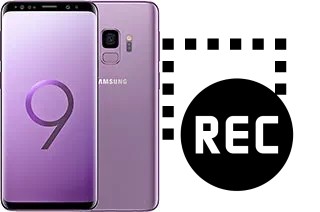 Capture vidéo écran dans Samsung Galaxy S9