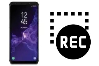 Capture vidéo écran dans Samsung Galaxy S9+ SD845