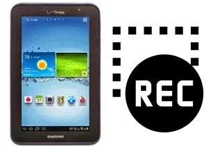 Capture vidéo écran dans Samsung Galaxy Tab 2 7.0 I705