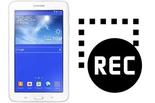 Capture vidéo écran dans Samsung Galaxy Tab 3 Lite 7.0 VE