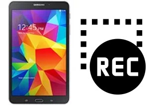 Capture vidéo écran dans Samsung Galaxy Tab 4 8.0 3G