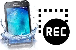 Capture vidéo écran dans Samsung Galaxy Xcover 3