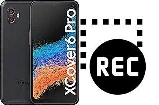 Capture vidéo écran dans Samsung Galaxy Xcover6 Pro