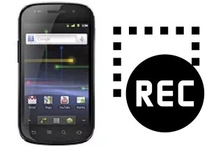 Capture vidéo écran dans Samsung Google Nexus S