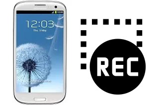 Capture vidéo écran dans Samsung Galaxy S3 Neo