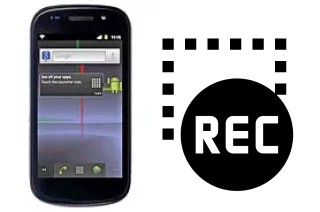 Capture vidéo écran dans Samsung Google Nexus S I9020A