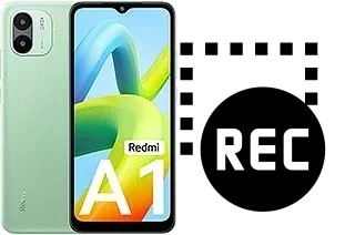 Capture vidéo écran dans Xiaomi Redmi A1