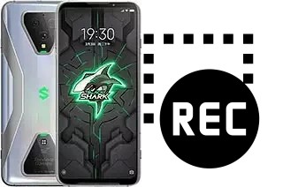 Capture vidéo écran dans Xiaomi Black Shark 3