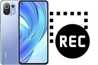 Capture vidéo écran dans Xiaomi Mi 11 Lite