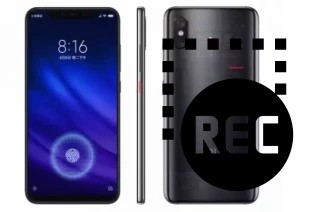 Capture vidéo écran dans Xiaomi Mi 8 Screen Fingerprint Edition