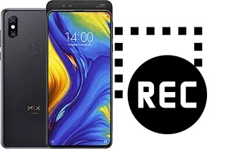 Capture vidéo écran dans Xiaomi Mi Mix 3