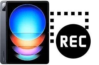 Capture vidéo écran dans Xiaomi Pad 6S Pro 12.4