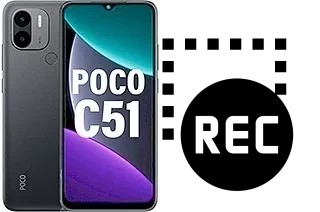 Capture vidéo écran dans Xiaomi Poco C51