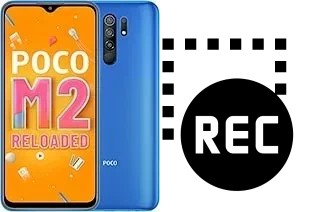 Capture vidéo écran dans Xiaomi Poco M2 Reloaded