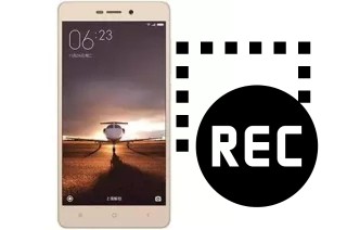 Capture vidéo écran dans Xiaomi Redmi 3S Plus