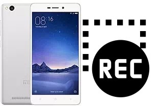 Capture vidéo écran dans Xiaomi Redmi 3s