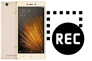 Capture vidéo écran dans Xiaomi Redmi 3x