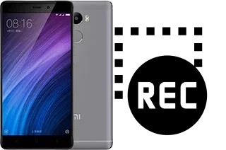 Capture vidéo écran dans Xiaomi Redmi 4 (China)