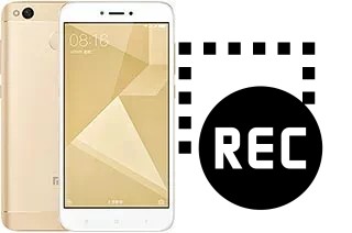 Capture vidéo écran dans Xiaomi Redmi 4 SD435