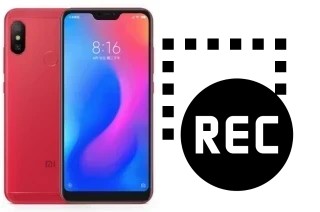 Capture vidéo écran dans Xiaomi Redmi 6 Pro