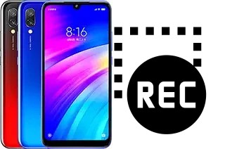 Capture vidéo écran dans Xiaomi Redmi 7