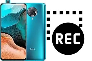 Capture vidéo écran dans Xiaomi Redmi K30 Pro