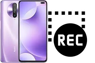 Capture vidéo écran dans Xiaomi Redmi K30