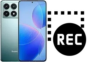 Capture vidéo écran dans Xiaomi Redmi K70 Pro