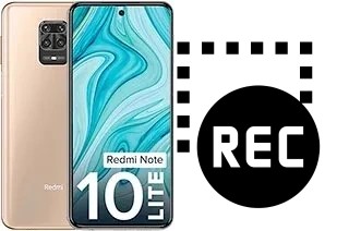 Capture vidéo écran dans Xiaomi Redmi Note 10 Lite