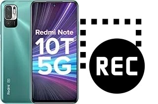 Capture vidéo écran dans Xiaomi Redmi Note 10T 5G