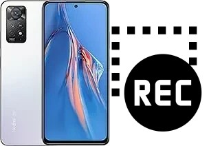 Capture vidéo écran dans Xiaomi Redmi Note 11E Pro