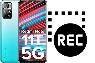 Capture vidéo écran dans Xiaomi Redmi Note 11T 5G