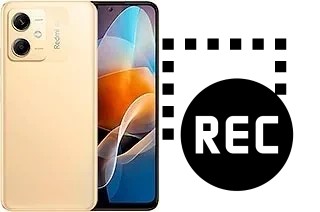 Capture vidéo écran dans Xiaomi Redmi Note 12R Pro