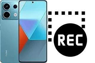 Capture vidéo écran dans Xiaomi Redmi Note 13 Pro