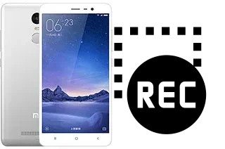 Capture vidéo écran dans Xiaomi Redmi Note 3 (MediaTek)