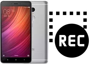 Capture vidéo écran dans Xiaomi Redmi Note 4 (MediaTek)