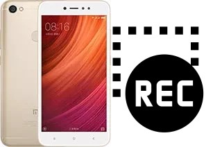 Capture vidéo écran dans Xiaomi Redmi Y1 (Note 5A)