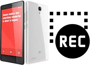 Capture vidéo écran dans Xiaomi Redmi Note Prime