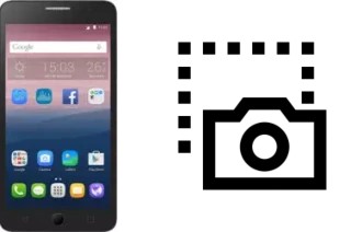 Capture d’écran sur Alcatel OneTouch Pop Star 4G