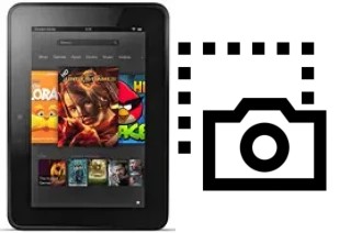 Capture d’écran sur Amazon Kindle Fire HD