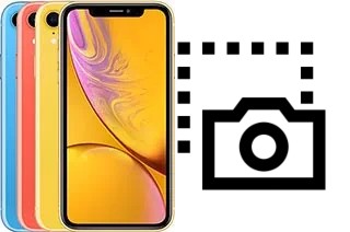 Capture d’écran sur Apple iPhone XR