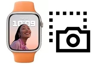 Capture d’écran sur Apple Watch Series 7 Aluminum