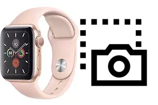 Capture d’écran sur Apple Watch Series 5 Aluminum