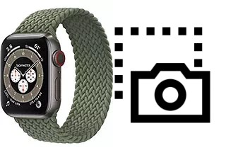 Capture d’écran sur Apple Watch Edition Series 6