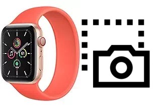 Capture d’écran sur Apple Watch SE